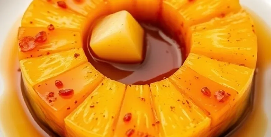 Ananas au rhum