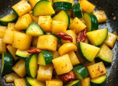 Confit de courgette aux épices