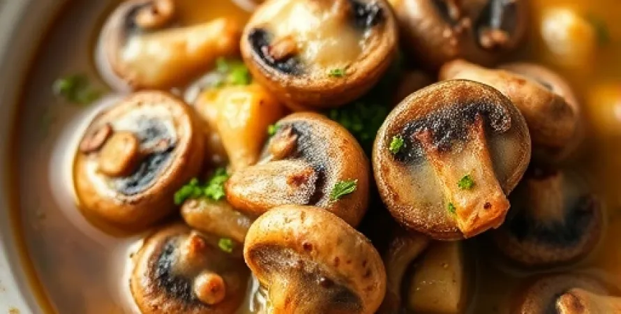 Gratin de champignons