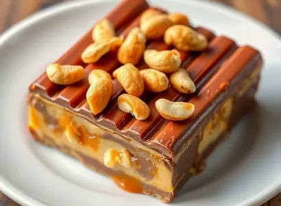 Snickers bar fait maison