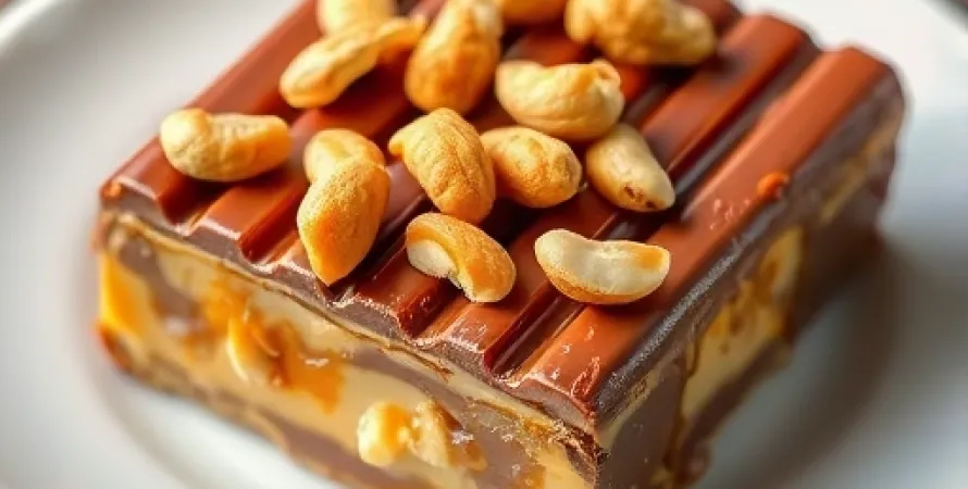 Snickers bar fait maison