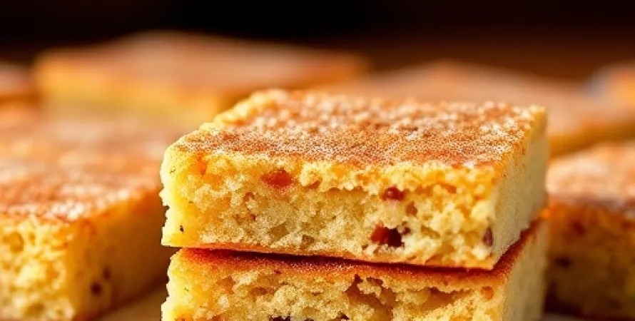 Barres de Shortbread au Cinnamon