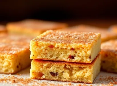Barres de Shortbread au Cinnamon