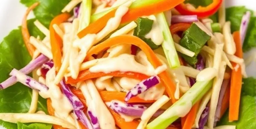 Salade de chou crémeuse