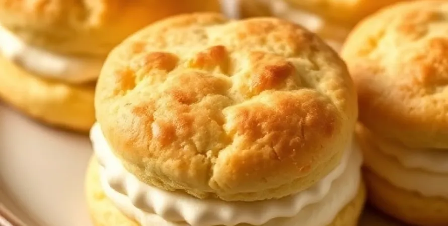 Biscuits à la crème fraîche