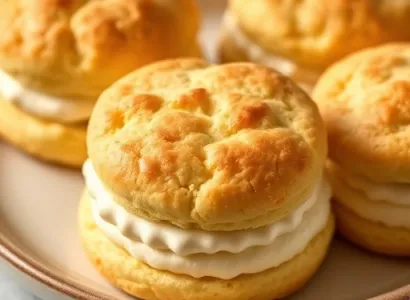 Biscuits à la crème fraîche