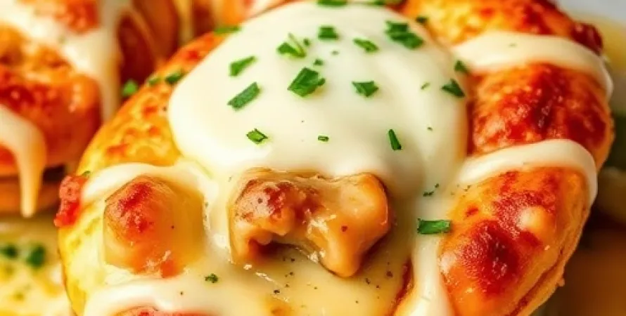 Poches au porc et au fromage