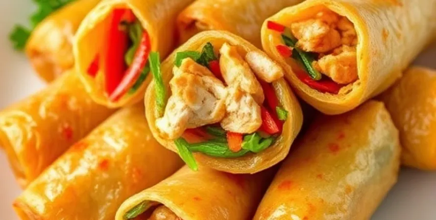 Rouleaux de printemps épicés