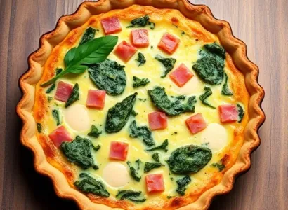 Quiche florentine