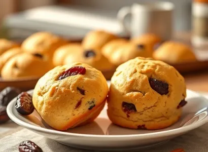 Biscuits aux prunes et épices