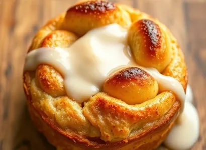 Pain au pomme à la vanille
