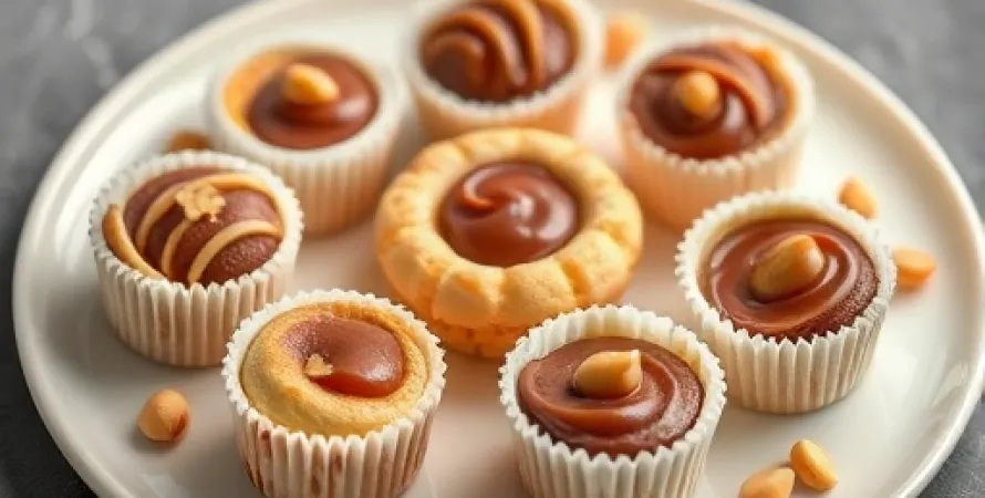 Cups de biscuits au chocolat blanc et noix de macadamia