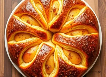 Pain aux pommes de terre et au safran