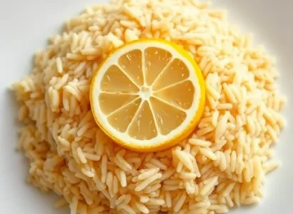Pilaf de riz au citron