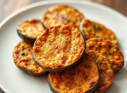 Aubergines frites croustillantes