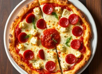 Galettes de pizza au fromage