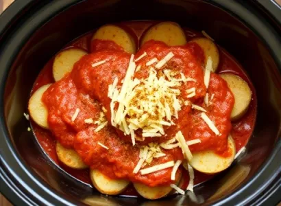 Lasagna de pommes de terre au crock pot