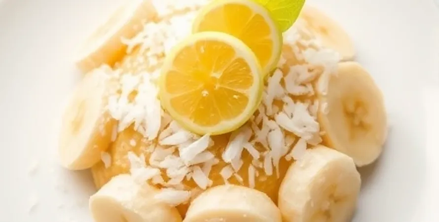 Banane au coco