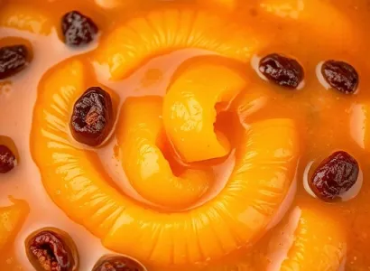 Sauce d'orange et canaberge