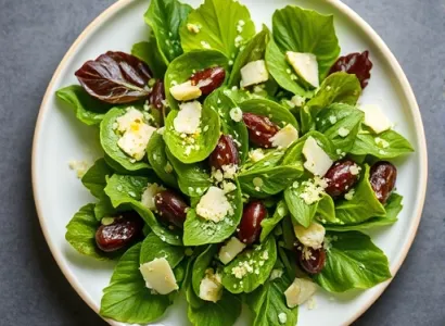 Salade de jeunes feuilles