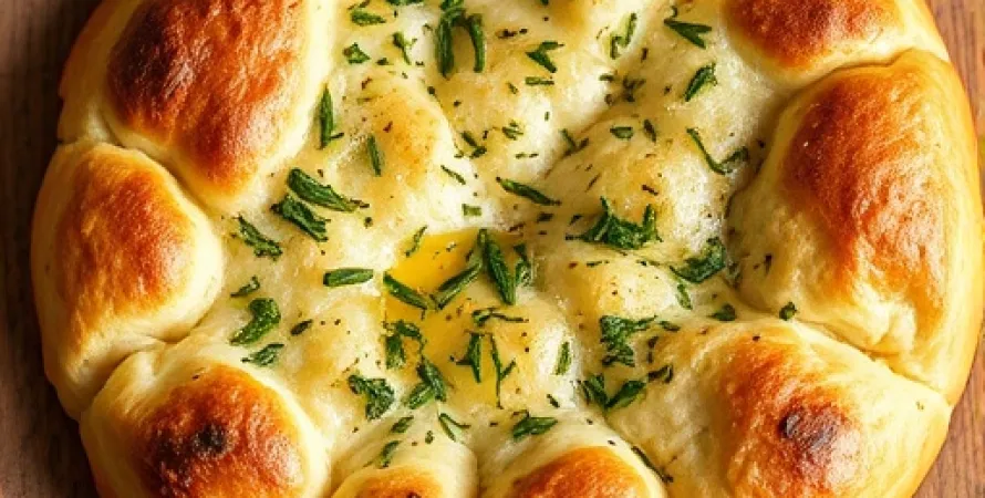 Focaccia herbée