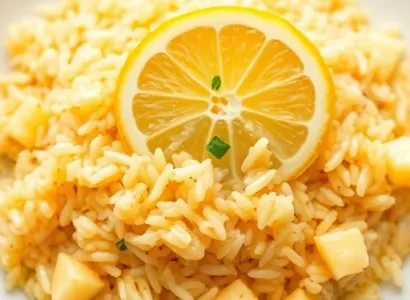 Riz au pineapple et citron