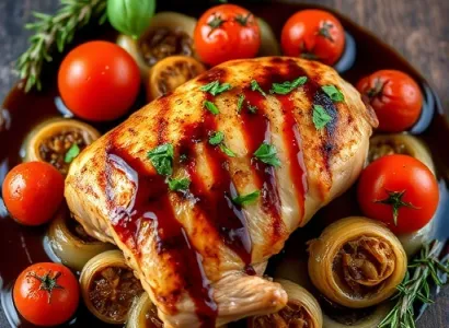 Poulet au balsamique