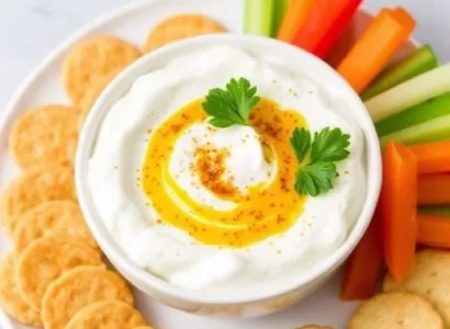 Dip au yogourt et au curry