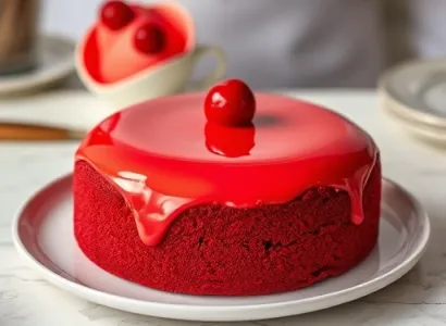 Gâteau Velvet Rouge