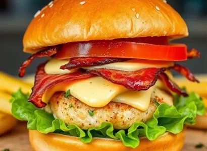 Burgers Cordon Bleu