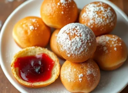 Pancakes danois Aebleskiver