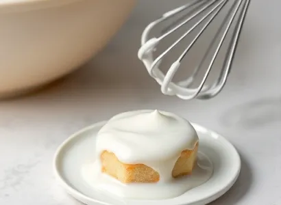 Glaçage au sucre blanc