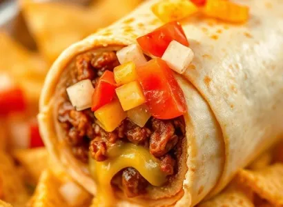 Burritos au chili et fromage