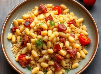 Haricots pinto à la mode du sud