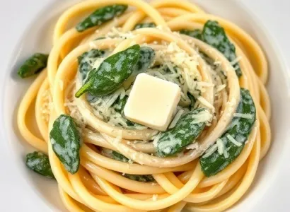 Fettuccine à la florentine