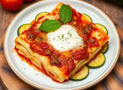 Lasagnes sans gluten