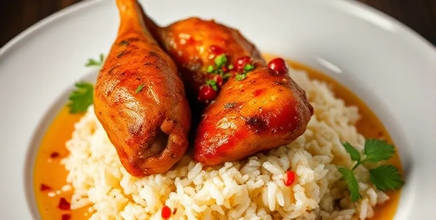 Poulet au vinaigre de soja
