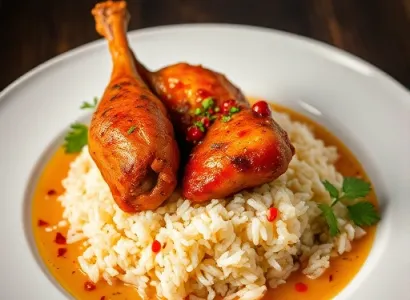 Poulet au vinaigre de soja