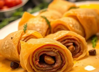 Rouleaux de viande au phyllo