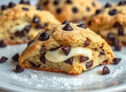 Scones au Chocolat