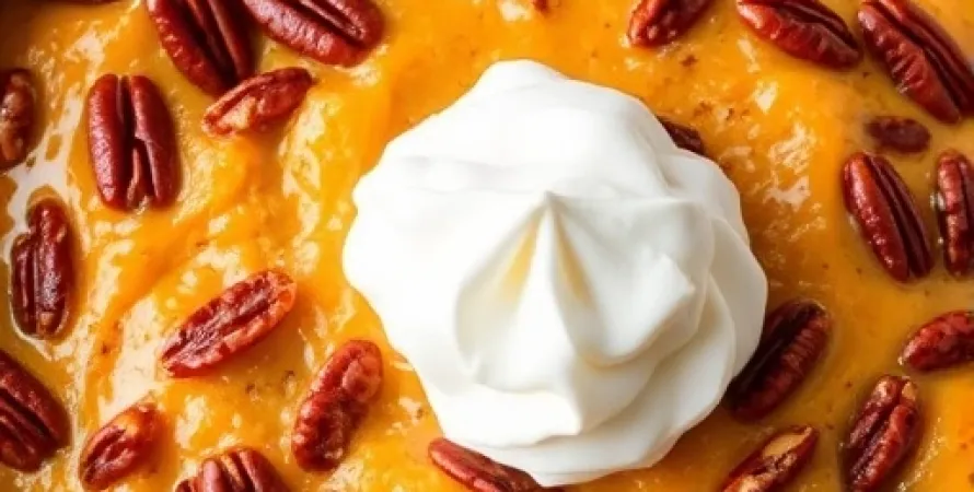 Patate douce Pecan au beurre