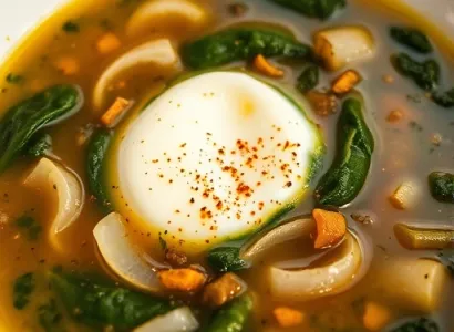 Potage d'épinard