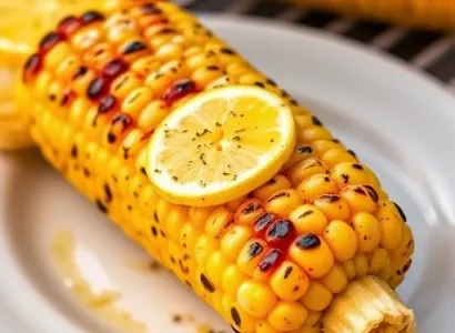 Maïs grillé au beurre citronné