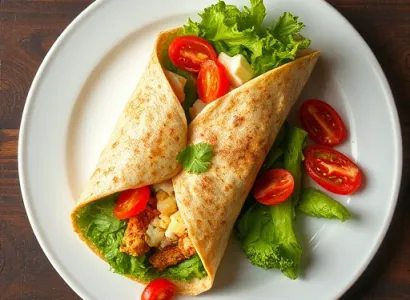 Wrap au tofu buffalo