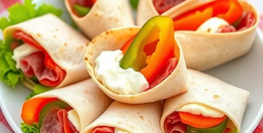Wraps au salami