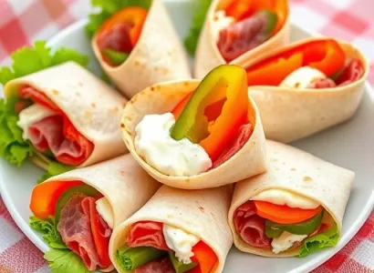 Wraps au salami