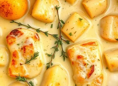 Pommes de terre en cassolette