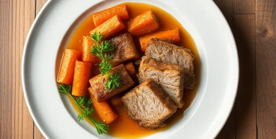 Porc au miel d'orange