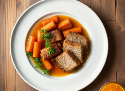 Porc au miel d'orange