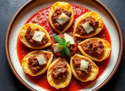 Coquilles remplies de boeuf